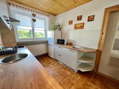 Apartmán U Jiroutů (Apartman U Jiroutu) in โรคิตนิซ วี ออร์ลิซคิช ฮอราค