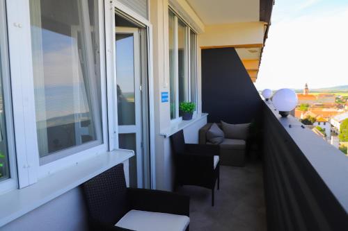 Balcony/terrace, Uveghid Apartman in Sátoraljaújhely