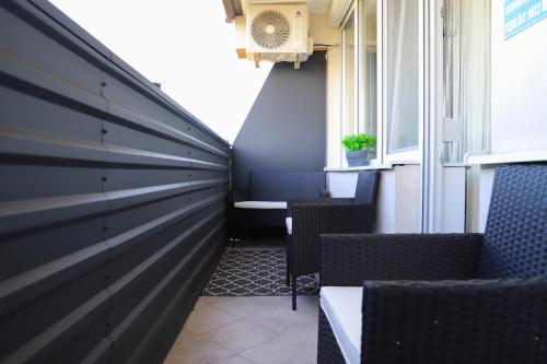 Balcony/terrace, Uveghid Apartman in Sátoraljaújhely