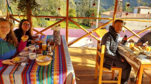 the wooden house choquequirao in Abancay