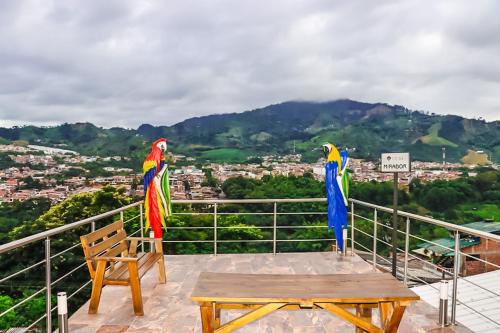 Balcony/terrace, Ceiba Rooms Hotel in Olimpica