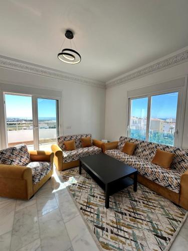 Appartement lumineux dans résidence privée les jardins d'asilah