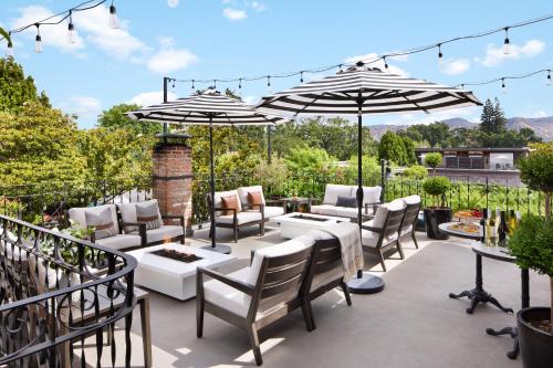 balcon/terasă, Maison Fleurie, A Four Sisters Inn in Yountville