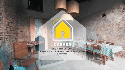 Cabana & Le Pressoir Doré gîte à louer Denicé