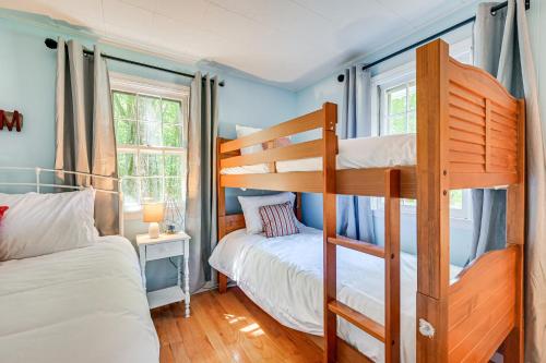 Becket Home with 3-Season Porch Walk to Lake Access