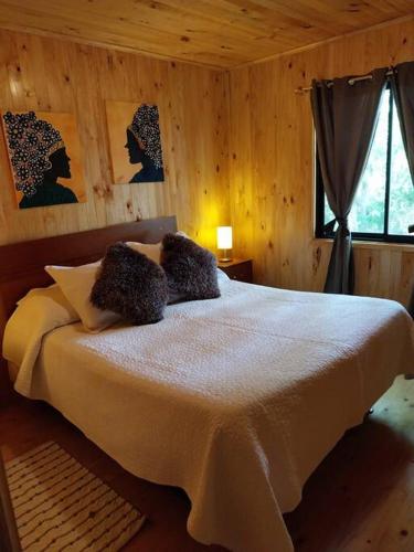 Cabañas villa ojen Santa María número 5 (Cabanas villa ojen Santa Maria numero 5) in กาบูร์กวา