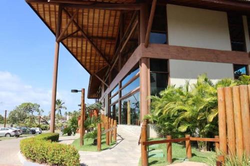 ทัศนียภาพภายนอกโรงแรม, SAMOA POLINÉSIA BEACH RESORT MURO ALTO Apto Térreo (SAMOA POLINESIA BEACH RESORT MURO ALTO Apto Terreo) in ปอร์โต เดอ กาลินฮัส