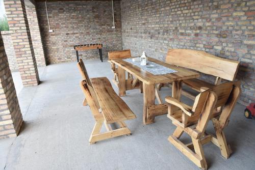 balkon/terras, Dora Apartman in Bačka Topola