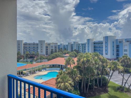 Large Corner Unit at Ocean Walk with Sneak Peak of the Ocean ~ OW20-501 in New Smyrna Beach, USA