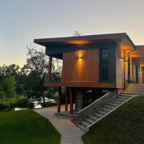 3 bedroom Villa Klintenes near the River in Tīnūži