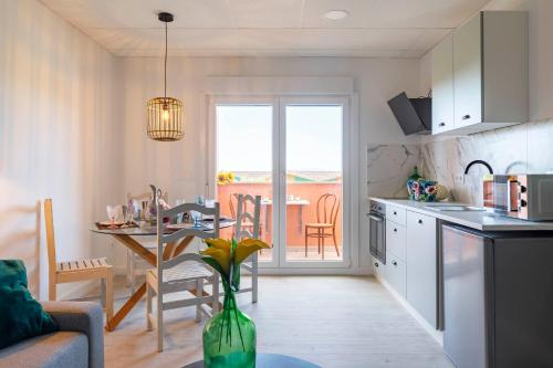 Erkély/terasz, Luxury Singular Apartments Orange in Teo