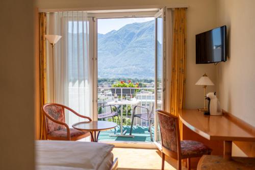 Vistas, Hotel La Perla in Ascona