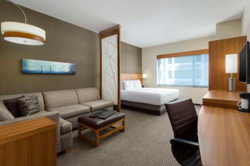King Room with Sofa Bed and Roll-In Shower - Disability Access
