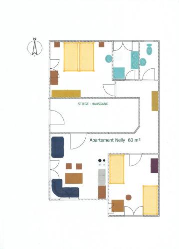 Two-Bedroom Apartment with Mountain View