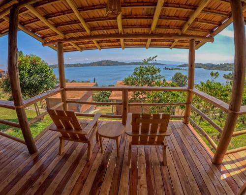 balkon/terasa, Umutuzo Lodge Kivu Lake in Kibuye