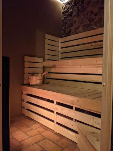 Sauna, Ferienwohnung Alte Schule Chorin Schorfheide in Chorin