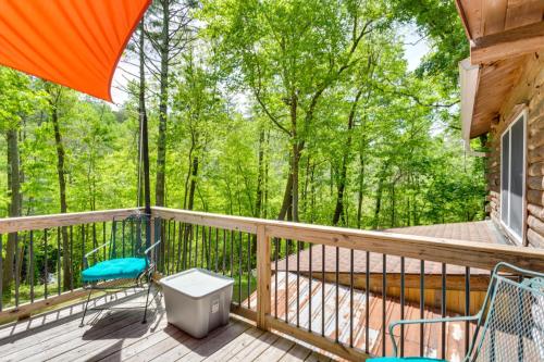 Cozy Jasper Cabin Walk to On-Site Waterfall! - image 12