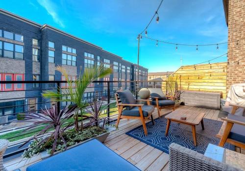 Erkély/terasz, Luxurious 3 BR Distillery District Townhouse in Lexington (KY)