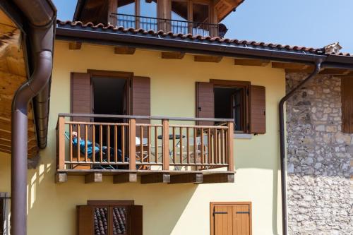 Balkons/terase, Ca' dei Boieti casa vacanze in Ronzo Chienis