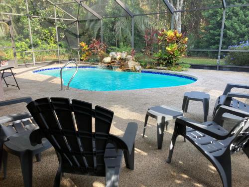 Flamingo Heated Pool House in Palm Coast, USA