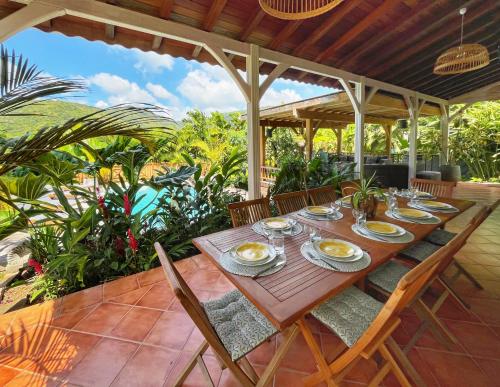 Cơ sở vật chất, Grande villa 5 chambres et piscine Villa Green Mango in Le Diamant