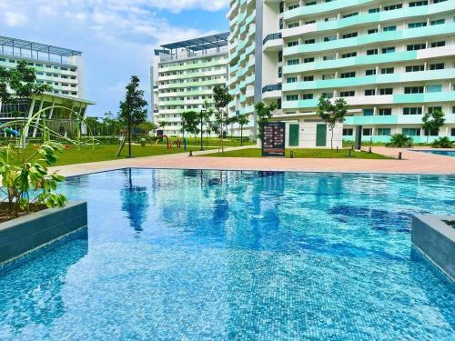 Nice one BR condo free pool in Commonwealth QC, Manila (photo 4)