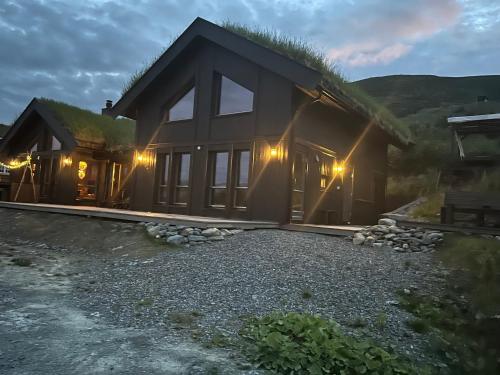 A szálláshely kívülről, Vangslia, Oppdal. Lekker leilighet med ski inn/ski ut in Oppdal