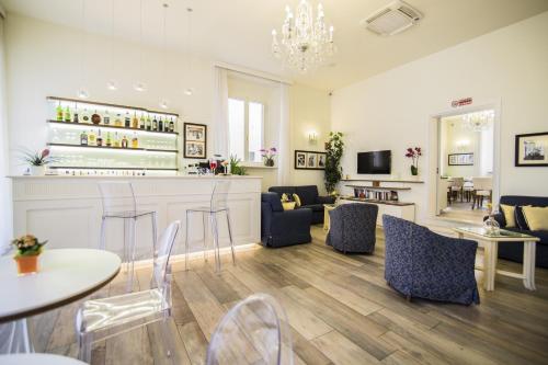 Bar/lounge, Hotel Italia in Siena City Center