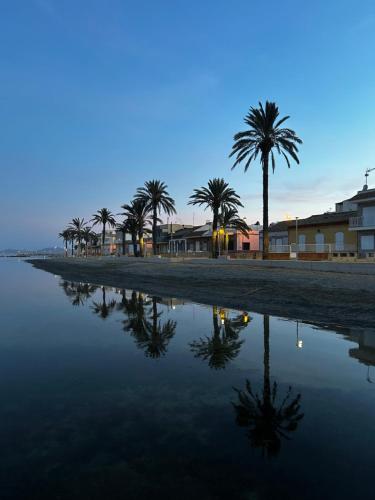 Strand, Apartamento Mar Menor - Beachfront apartment with large patio - Licence No VVMU2814-1 in Los Urrutias