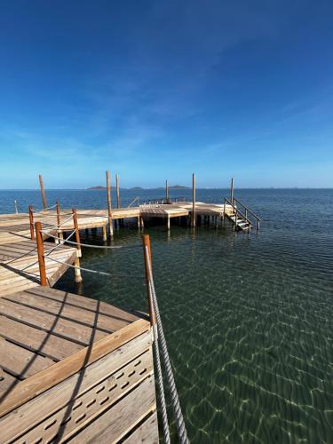 Kilátás, Apartamento Mar Menor - Beachfront apartment with large patio - Licence No VVMU2814-1 in Los Urrutias