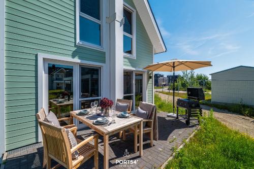 Balcony/terrace, Ferienhaus Ankermann I Olpenitz in Olpenitz