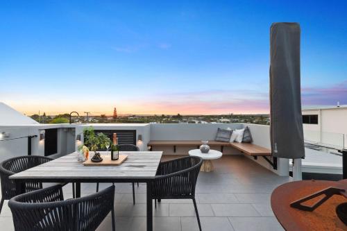 Luxurious Waterfront Home with direct beach access and ocean views from top viewing deck