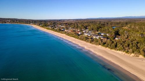 On Collingwood Beach by Book Jervis Bay ON THE Bikepath TO Husky - image 5
