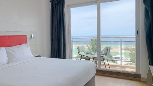 Camera, familiare, vista sul mare, 4 letti