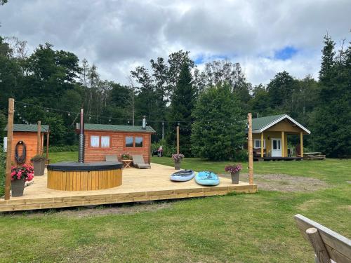 Pihla Rannamaja sauna ja kumblustunniga in Iide