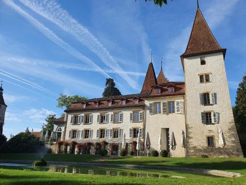 Schloss Münchenwiler in Murten, Schweiz