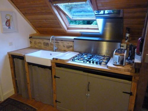 virtuve, Sunshine Cottage in Cahan
