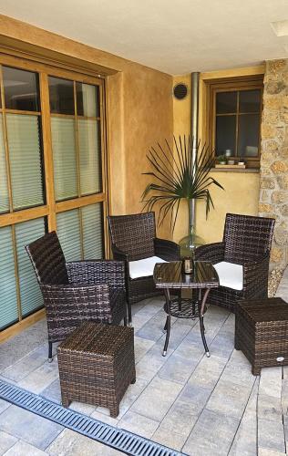 Balkons/terase, Ferienapartment Wilma in Grunsfeld