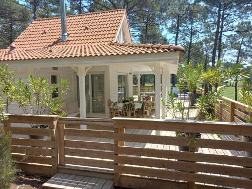 Chalet Oyat gîte à louer Forêt Domaniale du Porge