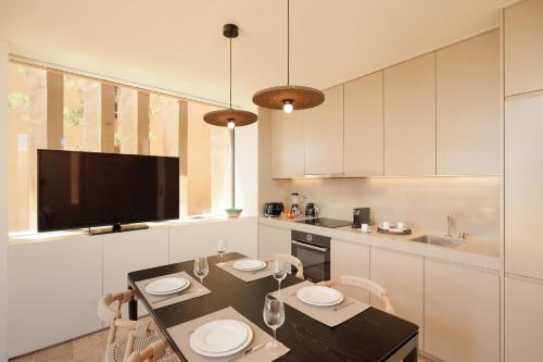 廚房, Palmares Signature Apartments in 奧迪阿謝雷