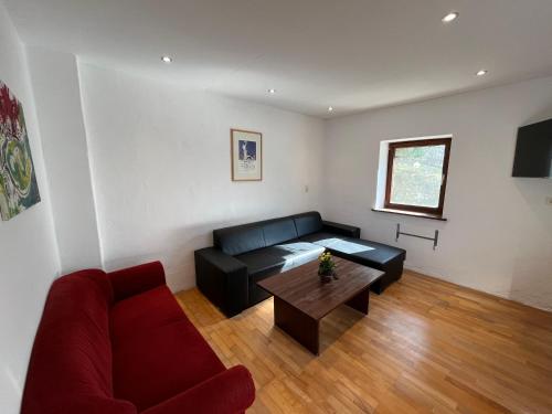 共用Lounge/電視區, Sunside Apartments Gästehaus (Sunside Apartments Gastehaus) in 史坦巴赫岩阿特爾西