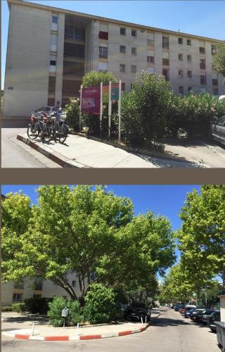 Exterior view, Studio 50m tram parking gratuit 13min gare in Celleneuve