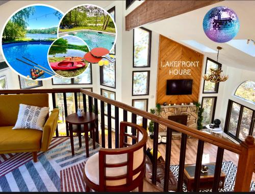 Waterfront Mansion W hot-tub & Pool in East Stroudsburg, USA