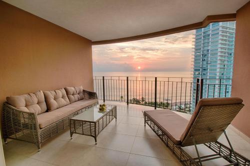 Ocean View Condo at Grand Venetian | Pools, Gym, Restaurant in Puerto Vallarta, Mexico