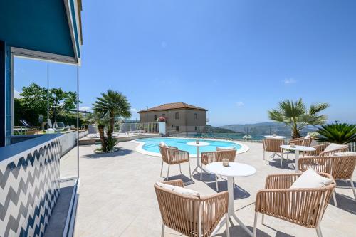Krogs/atpūtas telpa, Palazzo Gargano in Prignano Cilento