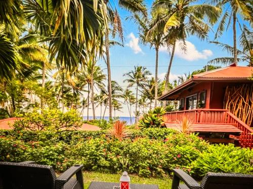 The Bali House and Cottage at Kehena Beach Hawaii