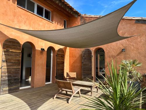 Villa Ocre et Cyan gîte à louer Mauressargues