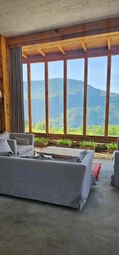 Restorāns, Korenishuli Veranda Wine Hotel 45 km from Tsageri in Tsageri