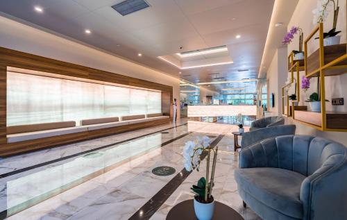 Vestíbulo, Hotel Apartment in Orbi City in Batumi
