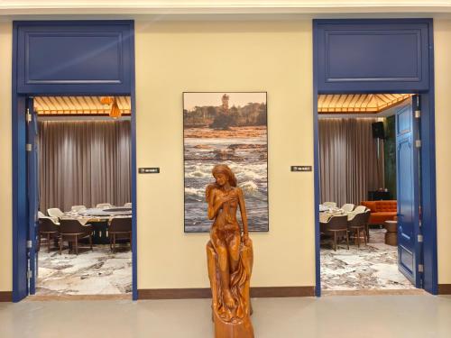 餐厅, 漫漫精品酒店 (MonMonBoutique Hotel) in 曼孔